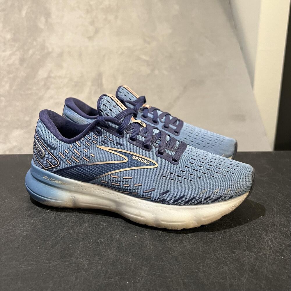 Brooks Glycerin 20 Shoes Womens Size 8 Running Athletic Sneakers 1203691B478